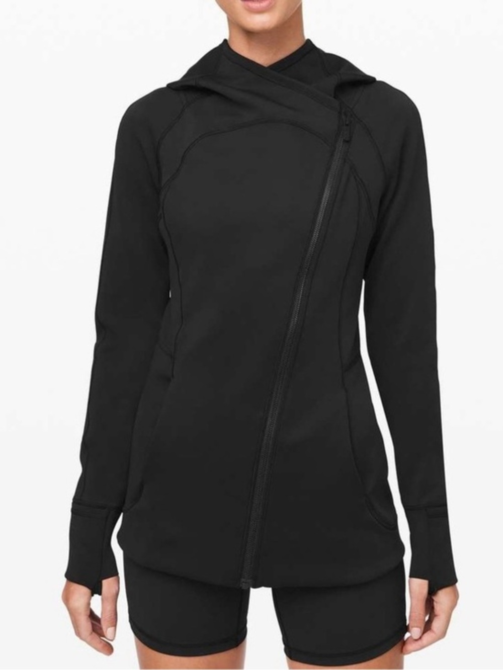 Lululemon Every Journey Hoodie Size 4 Black Like new